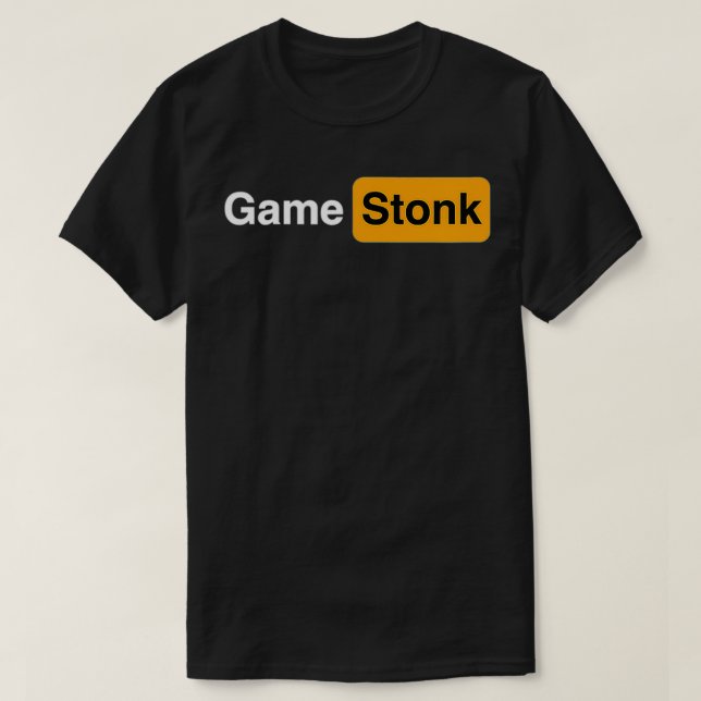 Camiseta Funny Historical Game Stonk Wallstreetbets  (Frente do Design)