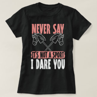 Camiseta Funny Hobby Horsing Cute Hobby Horse Girls