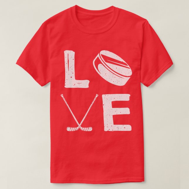 Camiseta Funny Hockey Design For Kids Men Women Ice Hockey  (Frente do Design)