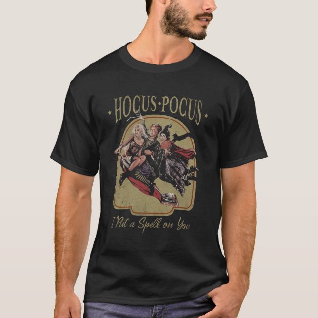 Camiseta Funny Hocushree Witches Pocus Idol Gift Fot You fa (Frente)