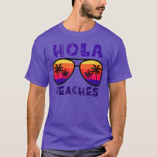 Camiseta Funny Hola Bebe Vaga de Cruzeiro de Óculos de Verã