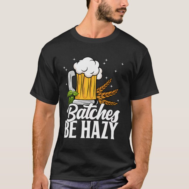 Camiseta Funny Homebrew Ipa Artesanato Brewery Hazy Beer Lo (Frente)