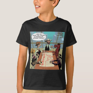 Camiseta Funny Horse Bank Robber