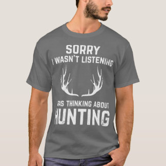 Camiseta Funny Hunting for Bow and Rifle Deer Hunters