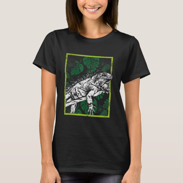 Camiseta Funny Iguana Lovers Gift (Frente)