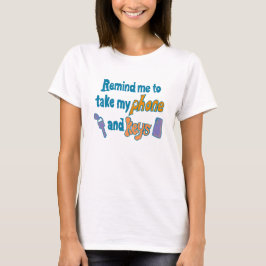 Camiseta Funny Inattentive ADHD Forgetfulness Reminder