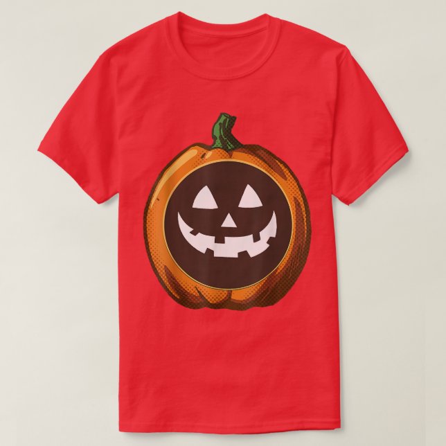 Camiseta Funny Jack O Lantern Halloween Pumpkin 2022 Smilli (Frente do Design)