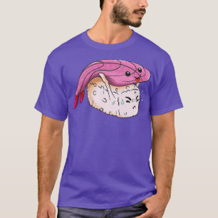 Camiseta Funny Japonês Kawaii Sushi Nigiri