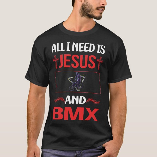 Camiseta Funny Jesus BMX (Frente)