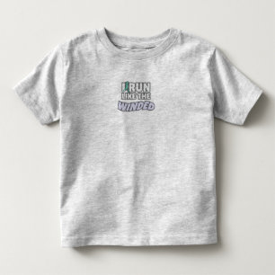 Camiseta Funny Jogger Runner Eu Corro Como O Vencido Corren