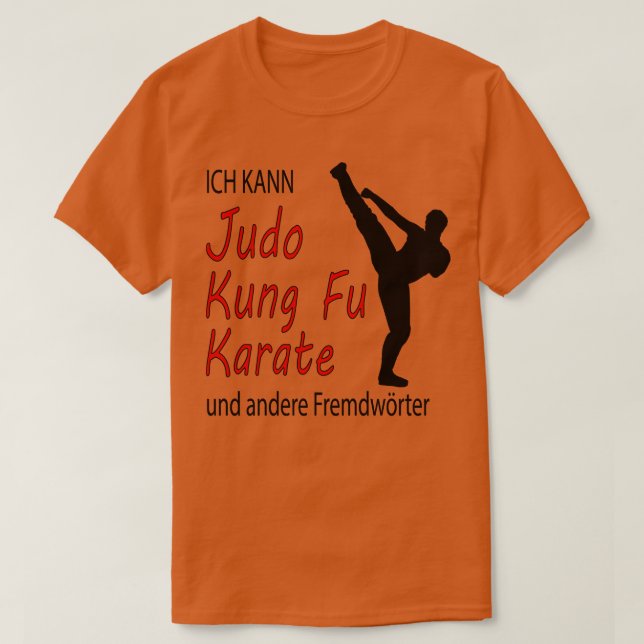 Camiseta Funny Judo Kung Fu d Martial Arts Gift 5 (Frente do Design)