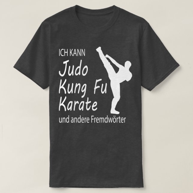 Camiseta Funny Judo Kung Fu d Martial Arts Gift 7 (Frente do Design)