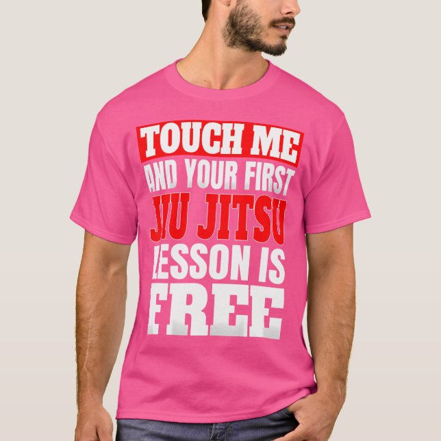 Camiseta Funny Jui Jitsu Artes Marciais Judo (Frente)