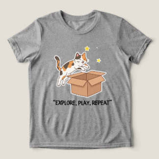 Camiseta Funny Jumping Cat BoysT-Shirt