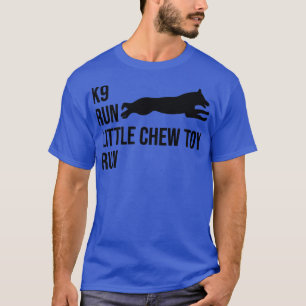 Camiseta Funny K9 Cachorro K9 Policial Retro