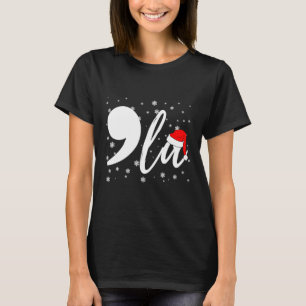 Camiseta Funny Kamala Harris 2024 Comma La Christmas Para M