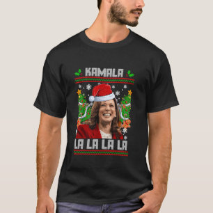 Camiseta Funny Kamala Harris 2024 Natal Comma La Men Wo