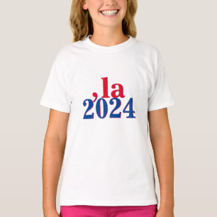 Camiseta Funny Kamala Harris Comma La 2024