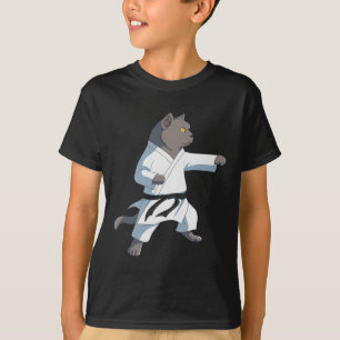 Camiseta Funny Karate British Shorthair Cat
