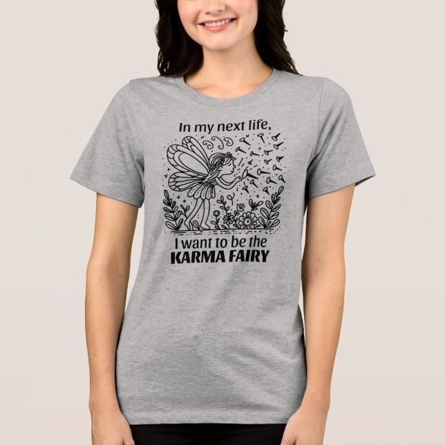 Camiseta Funny Karma Fairy (Frente)