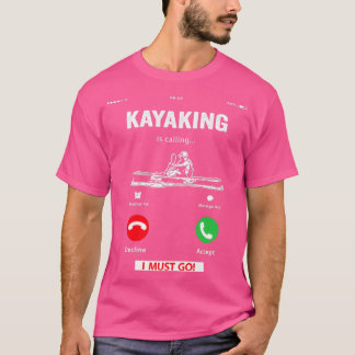 Camiseta Funny Kayak Kayak Lover Oferece Kayaking Gi