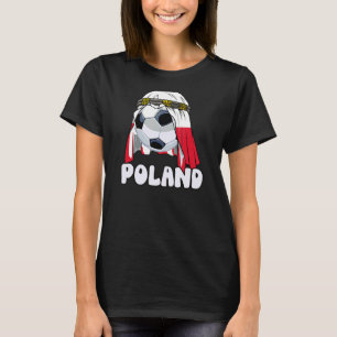 Camiseta Funny Keffiyeh Ball Polônia de Futebol Fãs de Pres