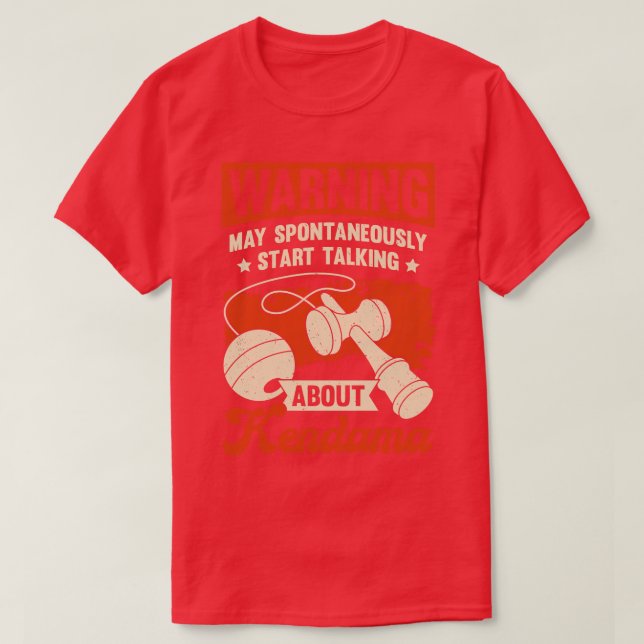 Camiseta Funny Kendama Hob (Frente do Design)