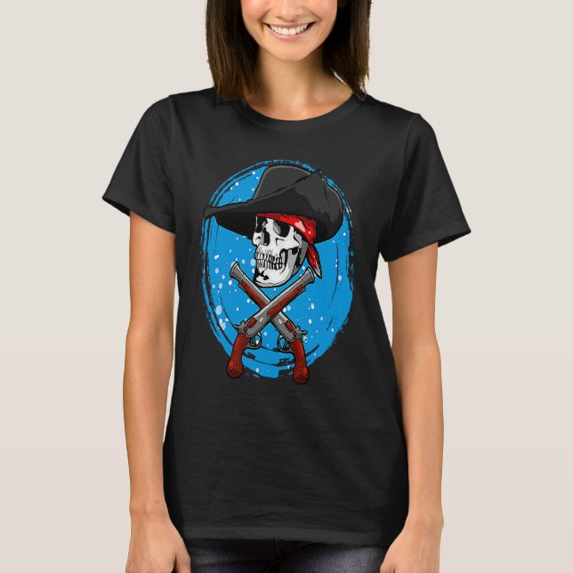 Camiseta Funny Kids Pirate (Frente)