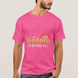 Camiseta Funny Kung Fu Design Adorava Bondade E Kung Fu