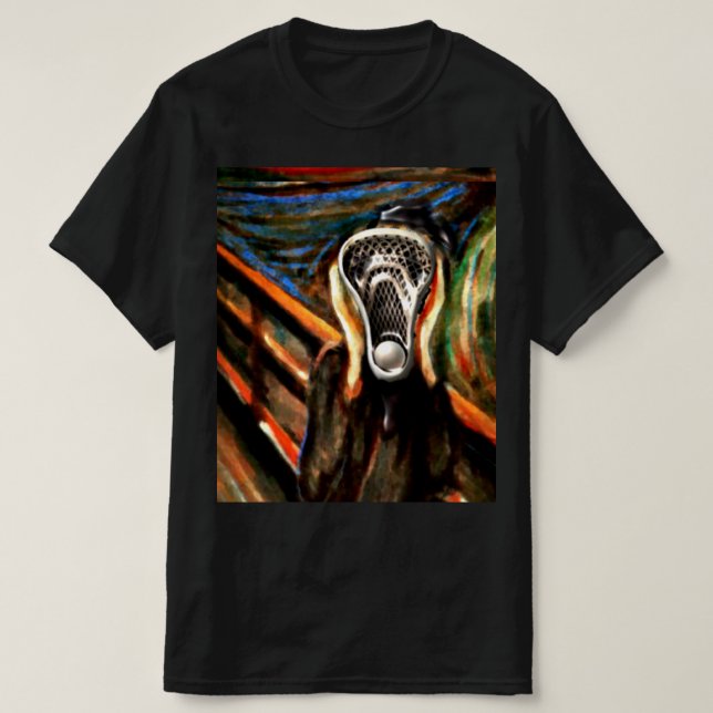 Camiseta Funny Lacrosse (Frente do Design)