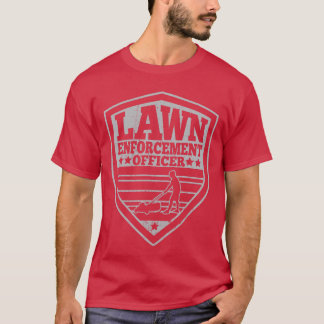 Camiseta Funny Lawn Enforcement Officer Dad Lawn Mowing fun