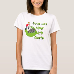 Camiseta Funny Lawn Mower - Goats