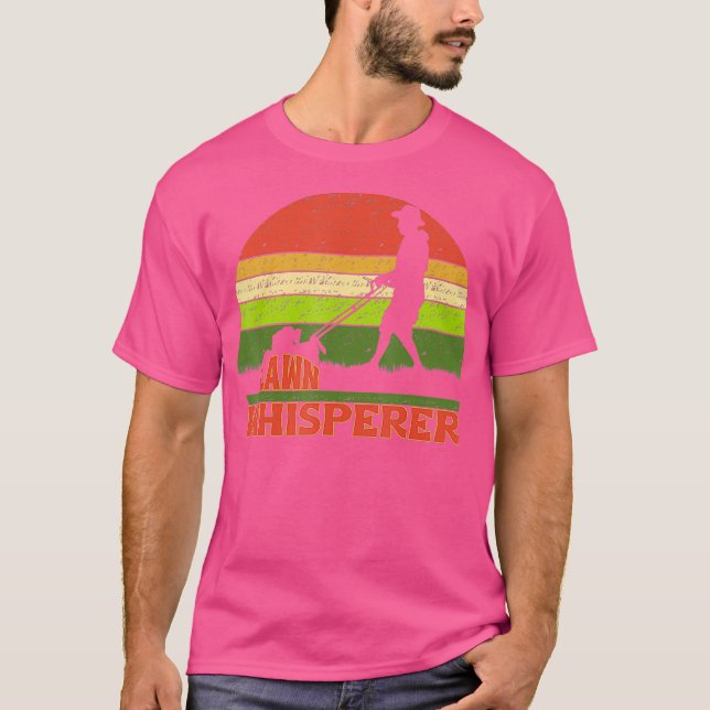 Camiseta Funny Lawn Whisperer Mwing Gift Landscaping (Frente)
