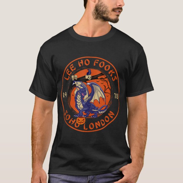 Camiseta Funny Lee Ho Fooks Festa do Dia das Bruxas - Resta (Frente)