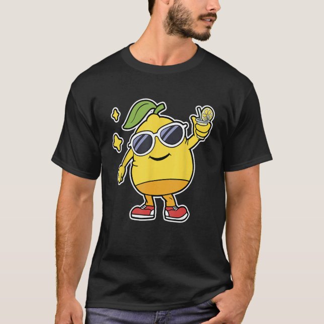 Camiseta Funny Lemon Aid Stand Boys Men Lemonade Lovers Sum (Frente)