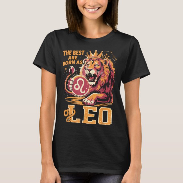 Camiseta Funny Leo Birthday Quote Astrology Horoscope Gift  (Frente)