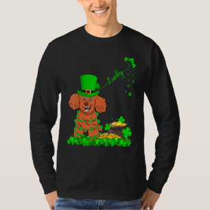 Camiseta Funny Leprechaun Hat Lucky Toy Poodle Rua De Cacho