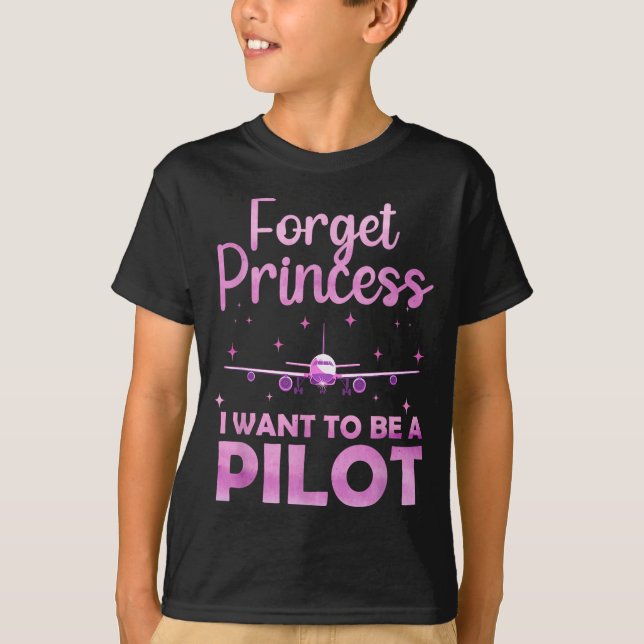 Camiseta Funny Lot Design For Women Girl Aviation Airplane  (Frente)