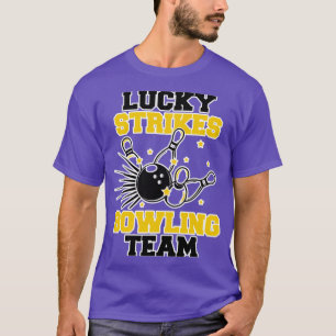 Camiseta Funny Lucky Strike Equipe de Boliches T