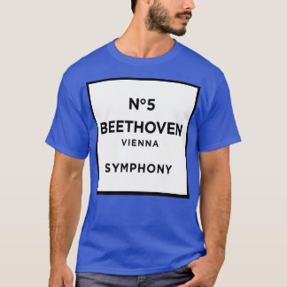 Camiseta Funny Ludwig van Beethoven Parody 5 Symphony Diver