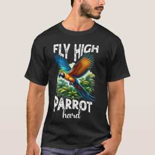 Camiseta Funny Macaw Parrot 1