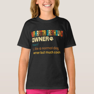 Camiseta Funny Mahratta Greyhound Vintage Retro Cachorro Pa