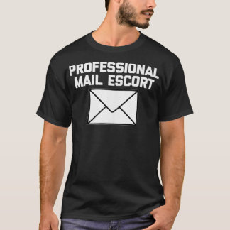 Camiseta Funny Mailman Professional Mail Escorrega Engraçad