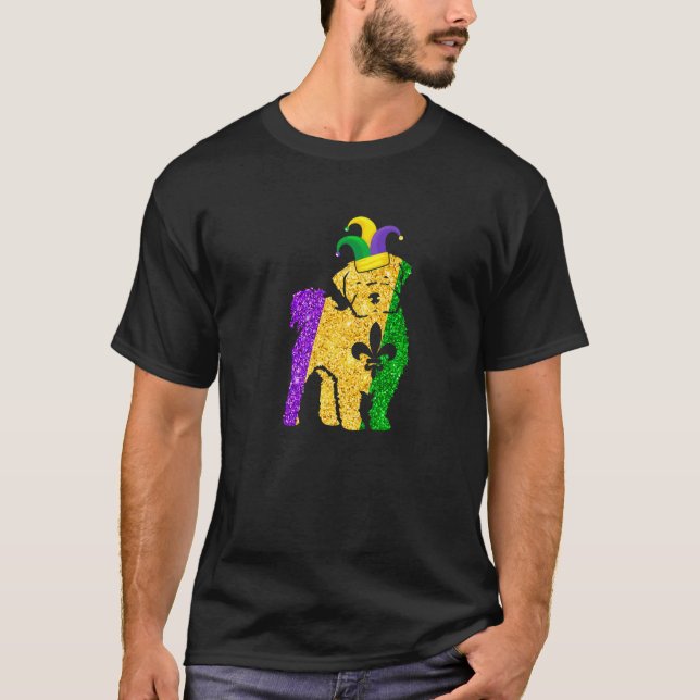 Camiseta Funny Maltese Dog Lover Cute Mardi Gras Carnival P (Frente)