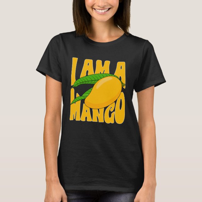 Camiseta Funny Mango Fruit I am A Mango 1 (Frente)