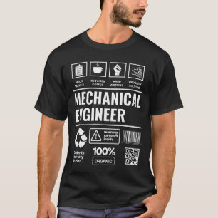 Camiseta Funny Mecânica do Engenheiro
