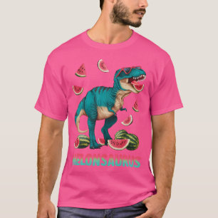 Camiseta Funny Melonsaurus Watermelon Dinosaur T Rex Summer