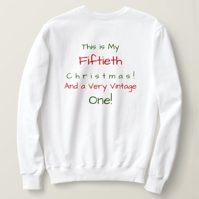 Camiseta Funny Merry and Bright Christmas Birthday (Verso do Design)