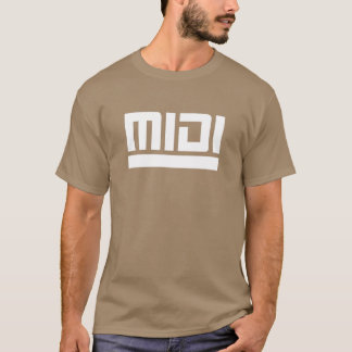 Camiseta Funny MIDI Analog Synth Synthesizer Circuit Bendin