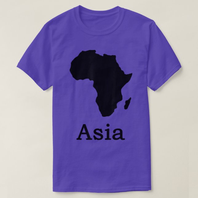 Camiseta Funny Miedup África Ásia  (Frente do Design)